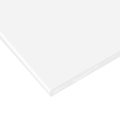 300mm White uPVC Soffit Utility Board - 100mm, White