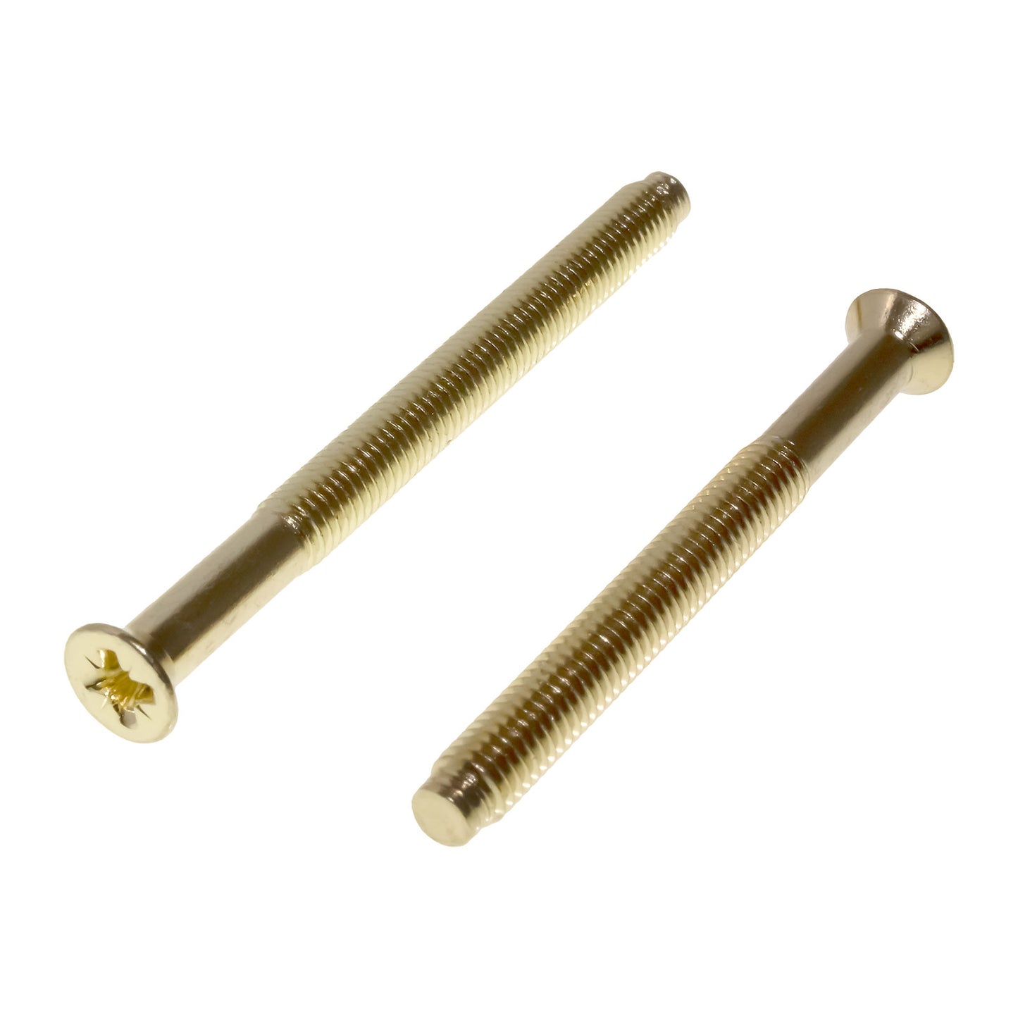 Fixing screws included with the brass Orion 3 high security cylinder GreenteQ Orion TS007 3 Star Anti-Snap Euro Cylinder