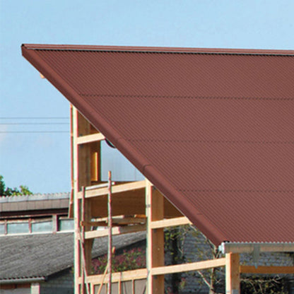 Brown Gutta Corrugated Bitumen Roof Gable Angle Verge Closure