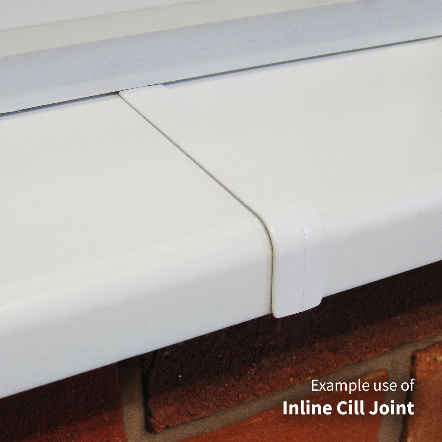 135° Joint White Ash Retro-Fit Joint Cover 150mm Window Cill Trim