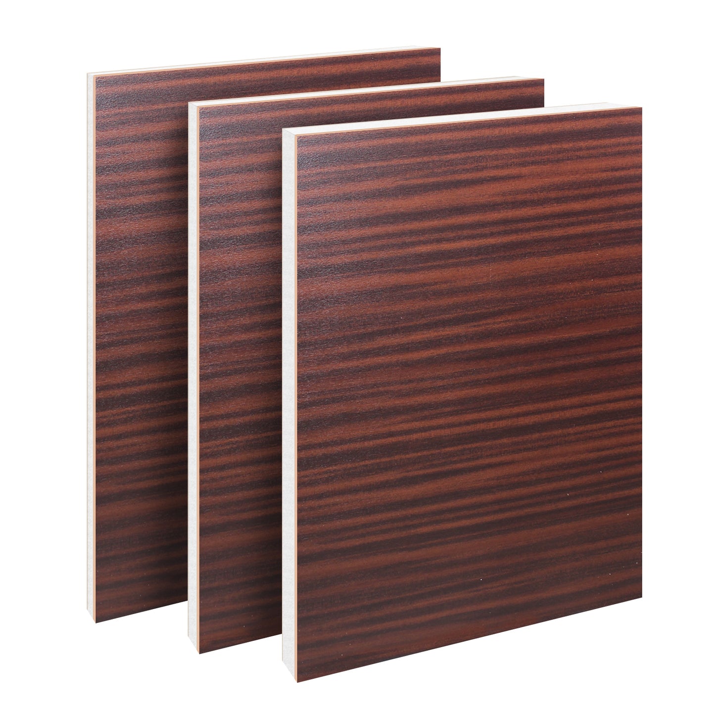 Mahogany/Mahogany 24mm Mahogany/White, 20mm uPVC Flat Door Panel (700mm x 900mm)