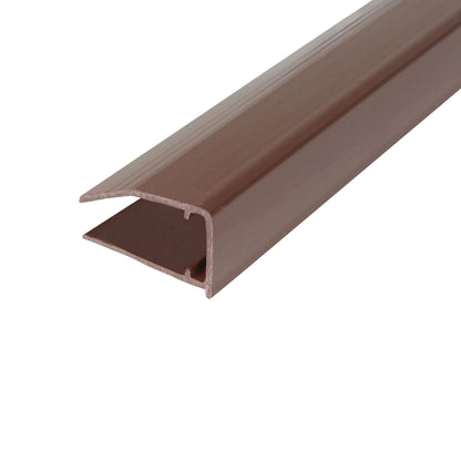 10mm Polycarbonate Sheet End Closure uPVC Plastic U Profile 10mm Polycarbonate Sheet End Closure uPVC Plastic U Profile