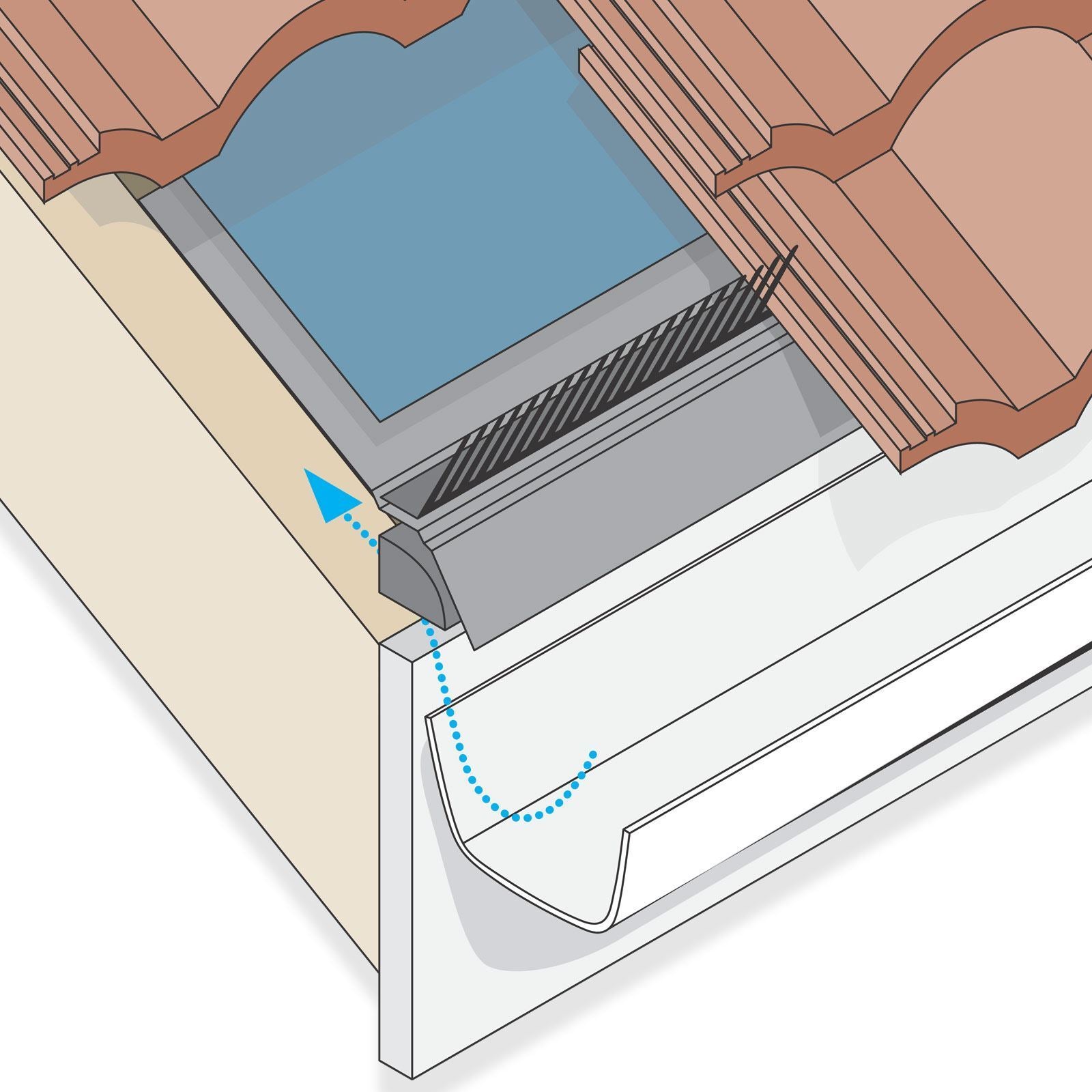 Eaves Comb Filler Bird Guard Eaves Comb Filler Bird Guard