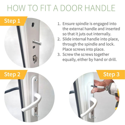 Gold (Anodised) Hoppe Atlanta Lever/Lever Short Handle Set