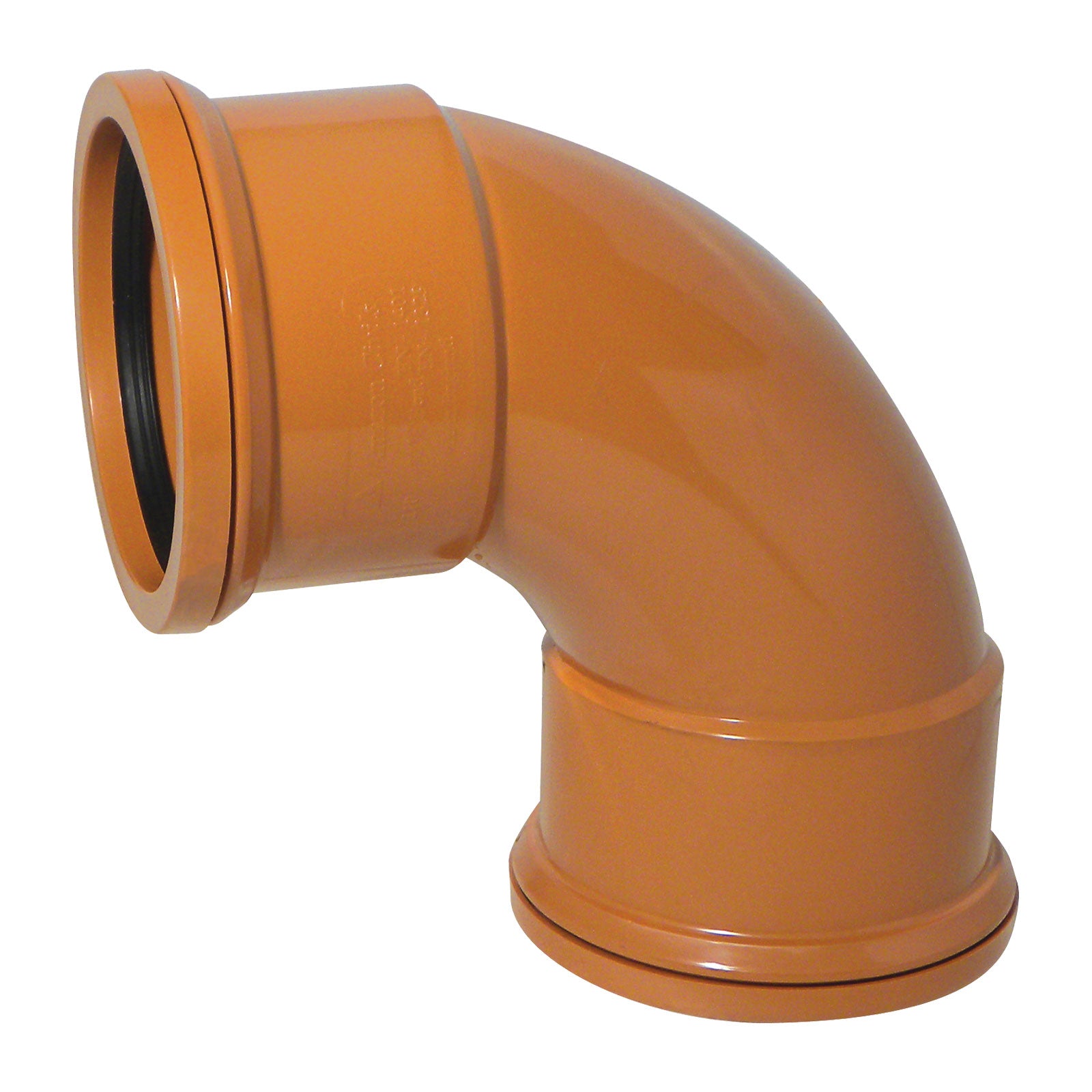 Underground 90° Bend (Double Socket) for 110mm Plastic PVC-u Underground Drainage System Fittings Underground 90° Bend (Double Socket) for 110mm Plastic PVC-u Underground Drainage System Fittings