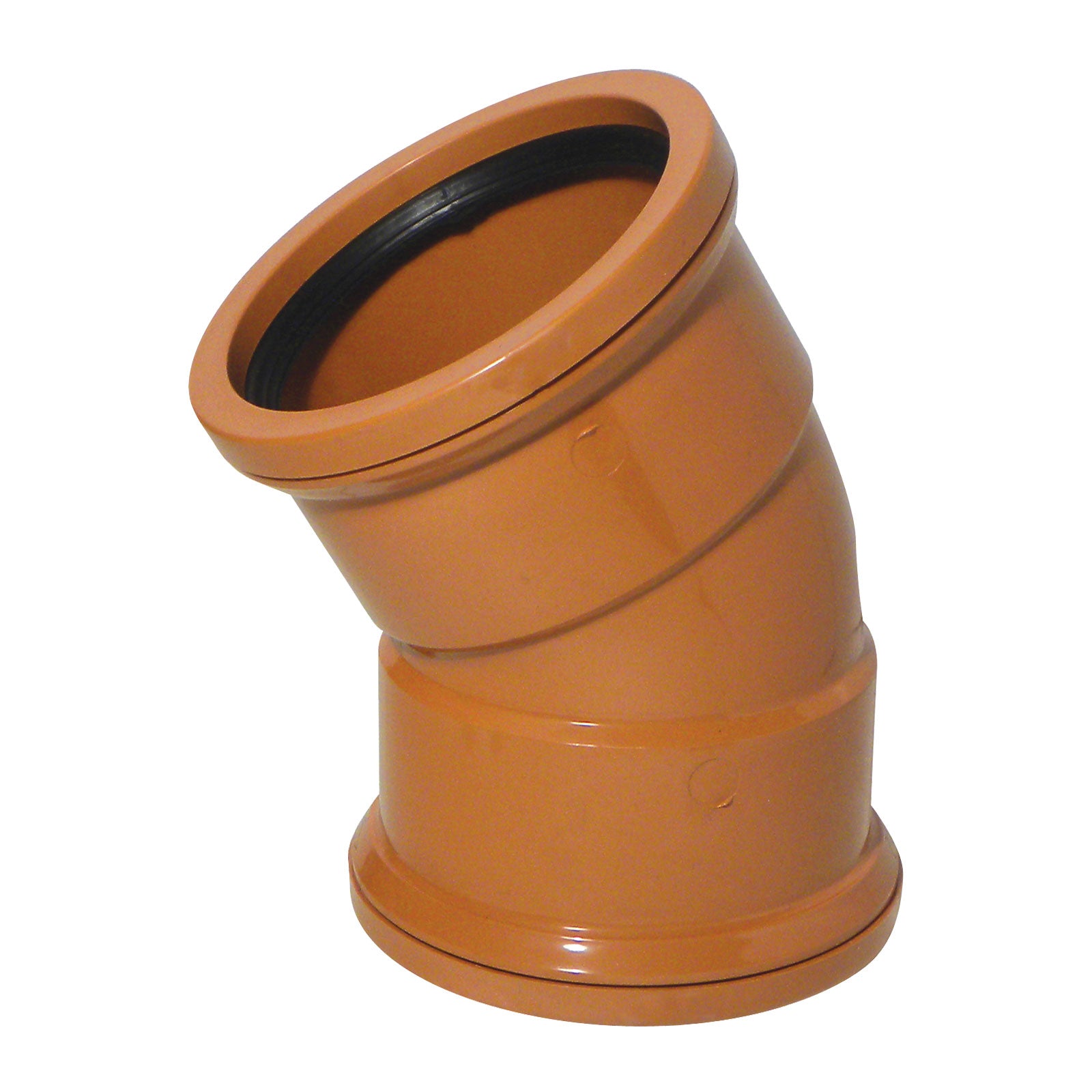 30° Bend (Double Socket) for 110mm Plastic PVC-u Underground Drainage System Fittings 30° Bend (Double Socket) for 110mm Plastic PVC-u Underground Drainage System Fittings