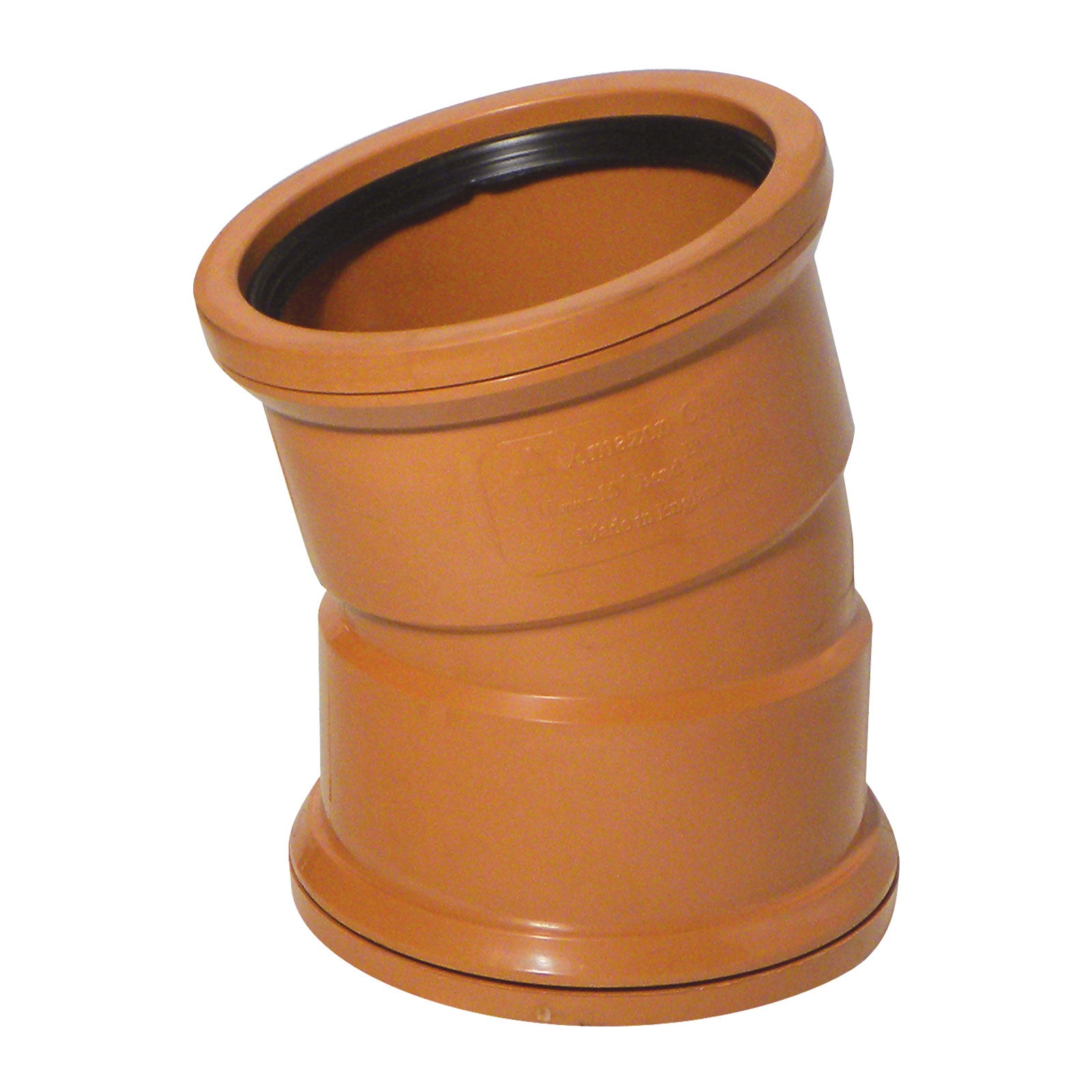 15° Bend (Double Socket) for 110mm Plastic PVC-u Underground Drainage System Fittings 15° Bend (Double Socket) for 110mm Plastic PVC-u Underground Drainage System Fittings