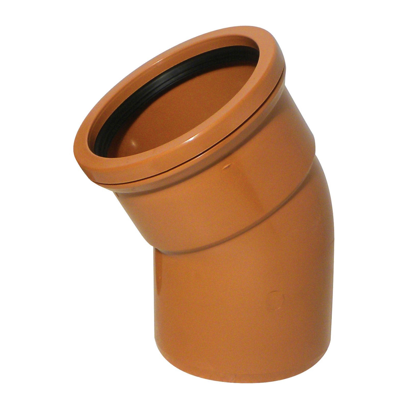 30° Bend (Single Socket) for 110mm Plastic PVC-u Underground Drainage System Fittings 30° Bend (Single Socket) for 110mm Plastic PVC-u Underground Drainage System Fittings