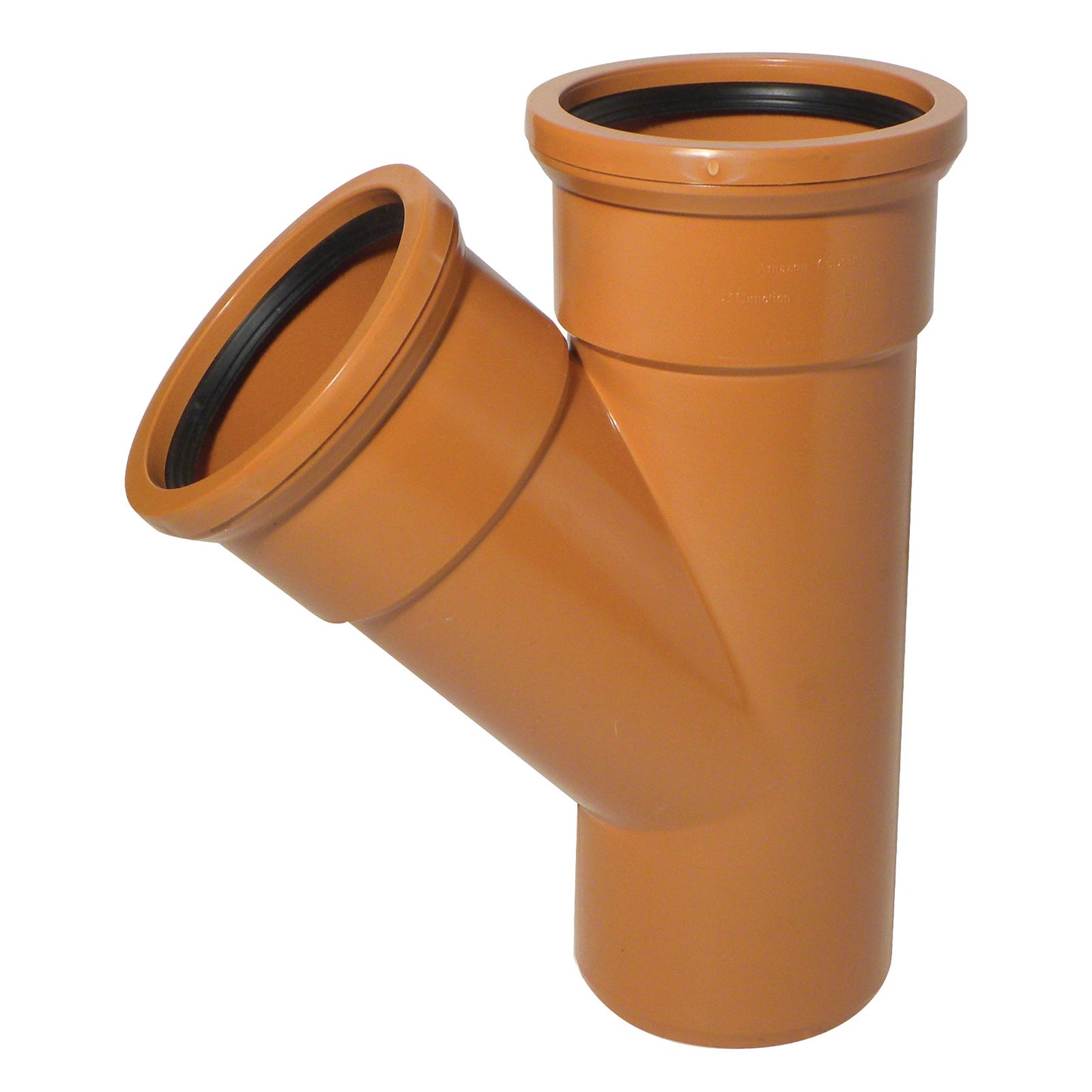 45° Junction (Double Socket) for 110mm Plastic PVC-u Underground Drainage System Fittings 45° Junction (Double Socket) for 110mm Plastic PVC-u Underground Drainage System Fittings