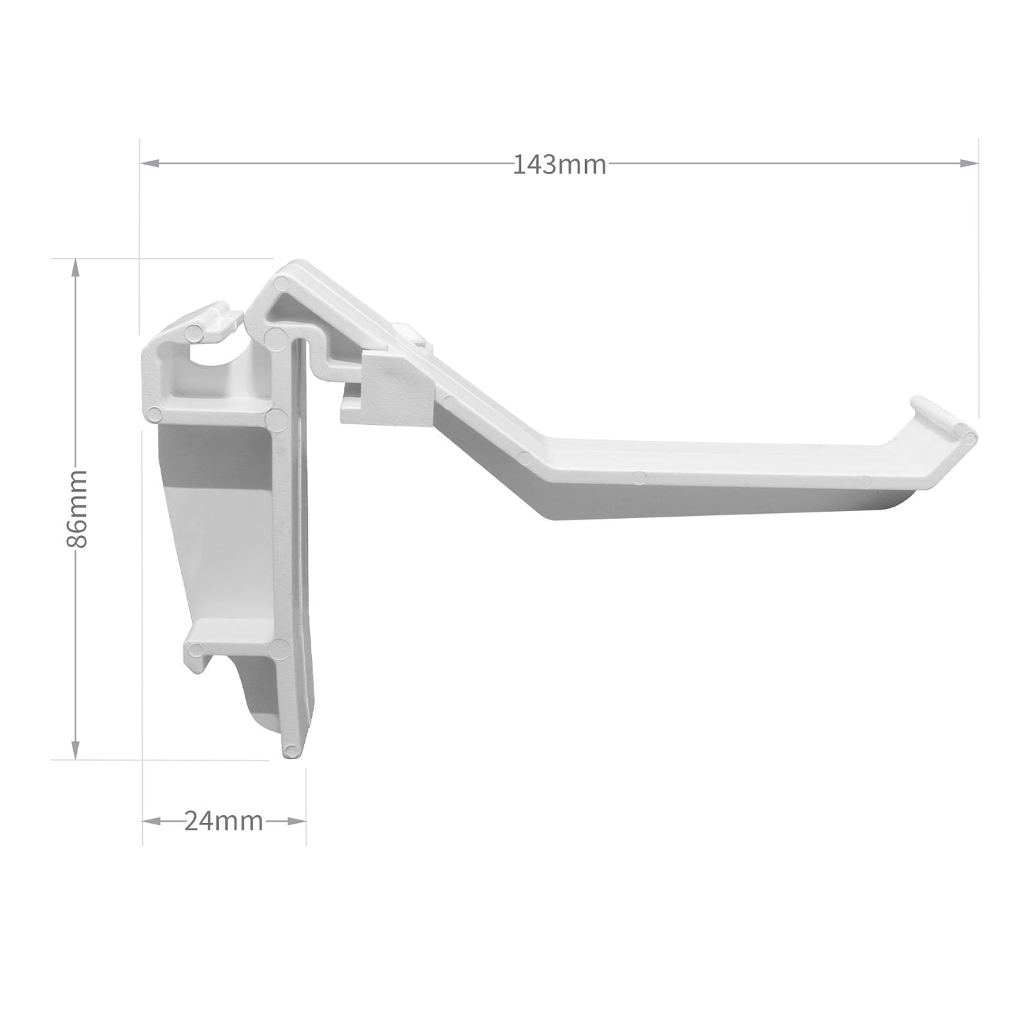 Chocolate Brown Ultraframe MGBZ001 Conservatory Gutter Bracket (5 Pack)