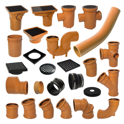 Gulley Raising Piece for 110mm Plastic PVC-u Underground Drainage System Fittings Gulley Raising Piece for 110mm Plastic PVC-u Underground Drainage System Fittings