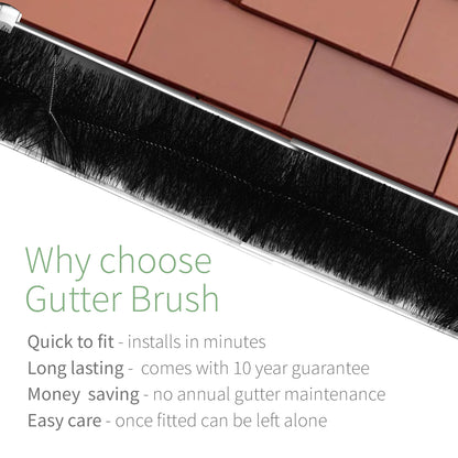 FloPlast GutterBrush Leaf Guard Guttering Brush FloPlast GutterBrush Leaf Guard Guttering Brush