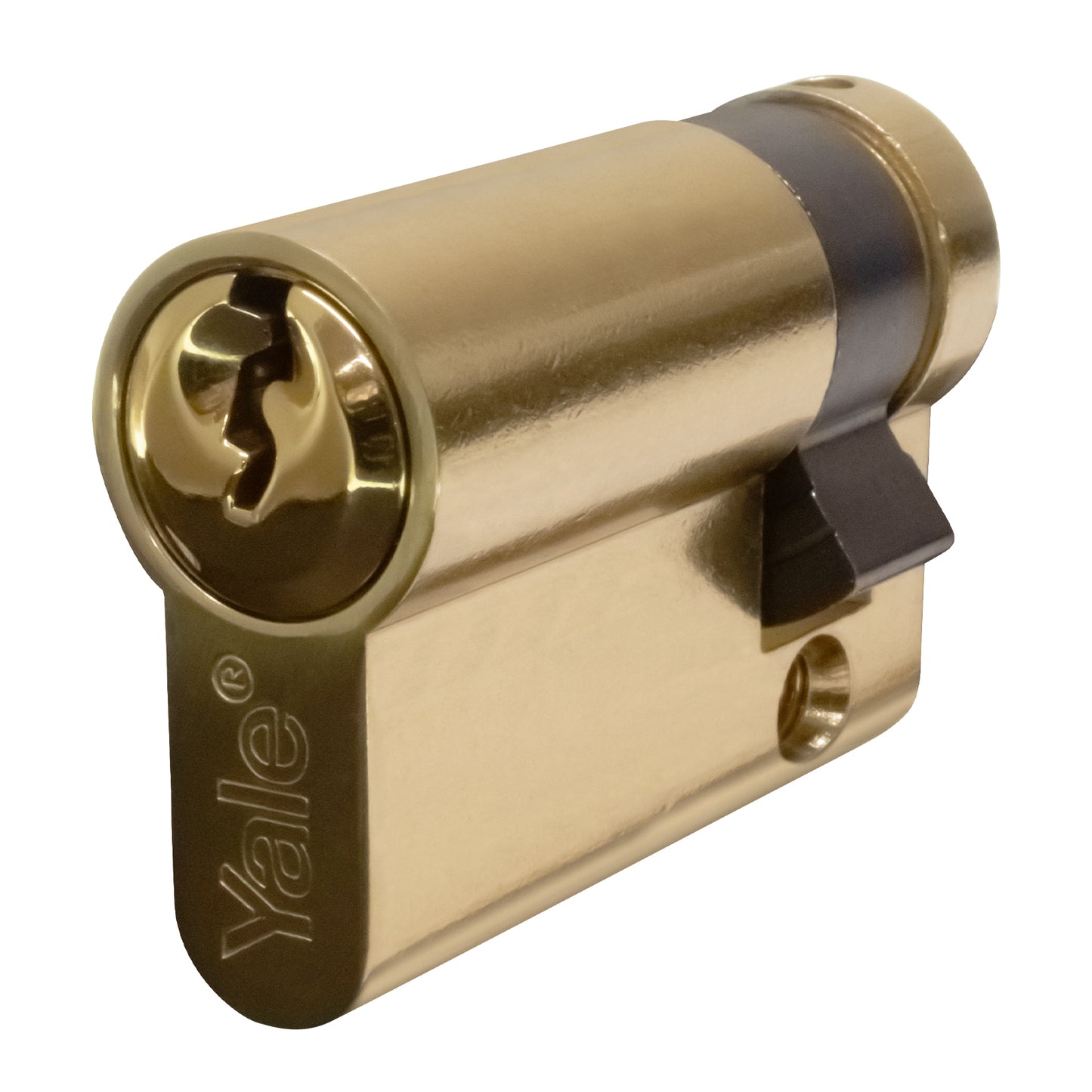 Brass 30/10 (45mm) 3 Extra (6 total) Yale Standard Half Euro Cylinder Standard Garage Lock