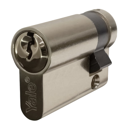 Brass 35/10 (50mm) 1 Extra (4 total) Yale Standard Half Euro Cylinder Standard Garage Lock