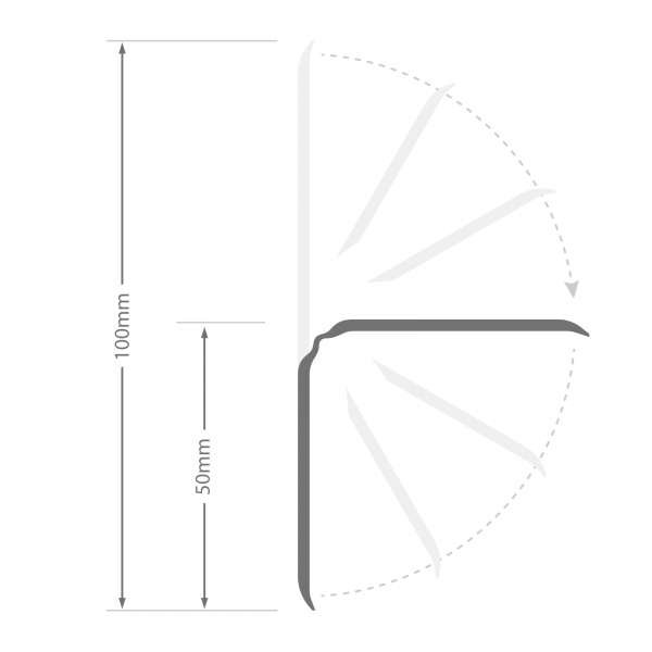 upvc flexi angle